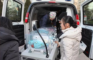 铁力县妇婴监护型护送